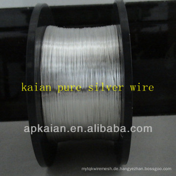 Hebei anping KAIAN 0,1mm Draht 9999 reines Silberdraht